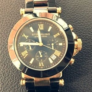 **SOLD** Stuhrling Professional Chronograph Watch
